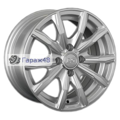 LS 786 R15 / 6.5J PCD 4x100 ET 40 ЦО 73.1 Литые Серебристый полированный